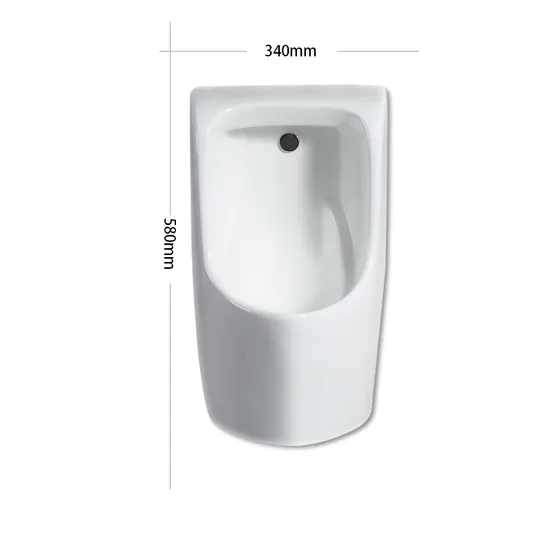 Good Quality Wall Mounted Urinal for Men Bathroom Adult Urinal Bowl Small Size Ceramic Urinal