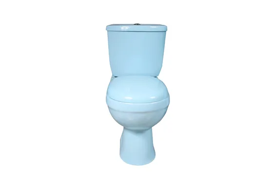 Ceramic Two Piece Toilet Colorful Sanitary Ware Bathroom Toilets Closet