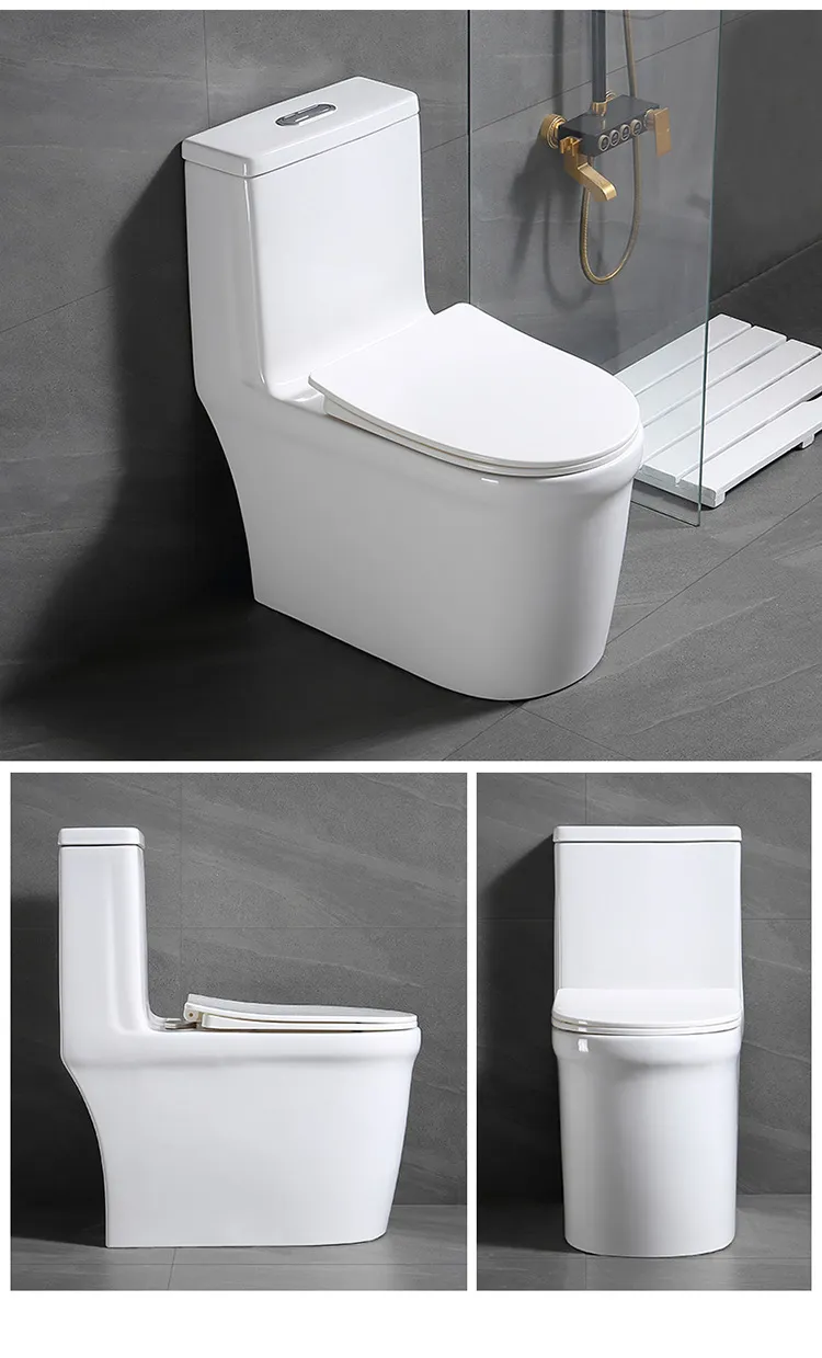Factory Supply Sanitary Ware White Color Round Water Closet