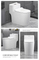 Factory Supply Sanitary Ware White Color Round Water Closet