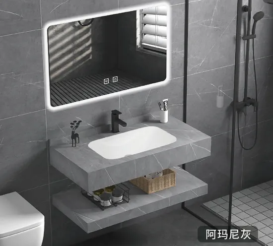 Cabinet Bathroom Vanity Stone Counter