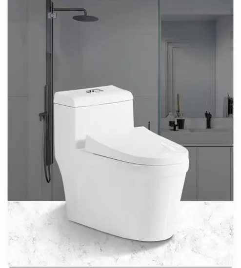 High Quality Ceramic One Piece Toilet Bowl with Basin
