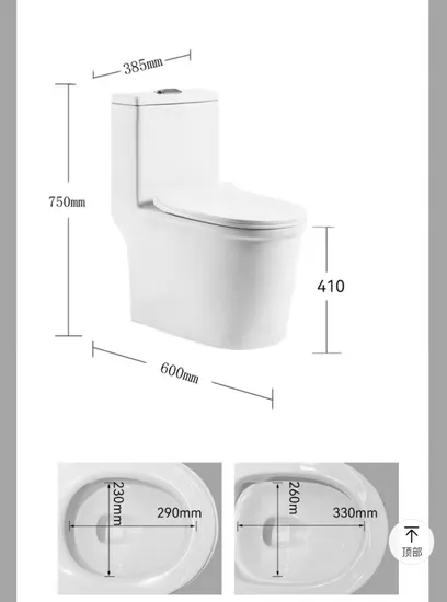 Good Quality Nice Design P Trap and S Trap Best Flushing Toilet