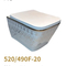Wall Mounted Toilet with Seat Cover