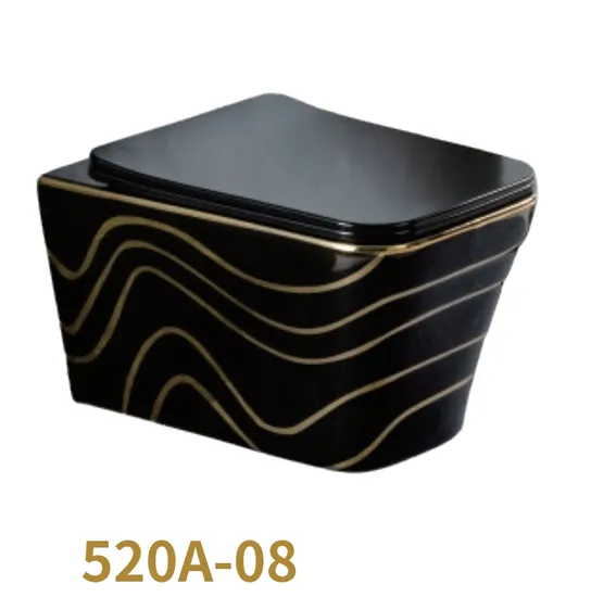 Luxury High Quality Sanitary Ware Wall Hung Mounted Ceramic Toilet