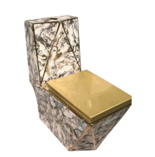 Luxury Bathroom Products Sanitary Ware Bathroom One Piece Wc Toilet