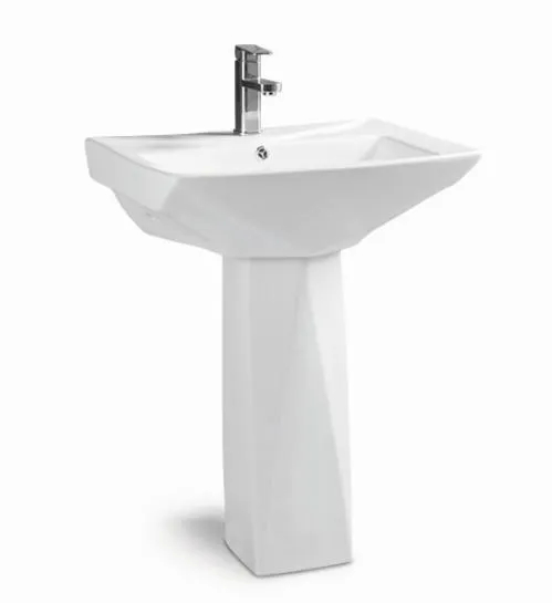 China Design Wholesale Sanitary Ware Bathroom Pedestal Wash Basin