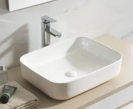 Square Sink Bathroom Countertop Art Basin Wash Sink