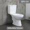 Super Swirling High-Quality Floor Drain Household Bath Ceramic Two-Piece Toilet