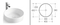 OEM Modern Round Bathroom Ceramic Sink Art Basin Sanitary Ware Wholesale