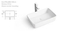 New Arrival Apron Front Double Bowl Ceramic White Porcelain Sink Bathroom Basin