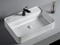 Modern Matte Oval Countertop Bathroom Art Ceramic Sink Basin From Chaozhou