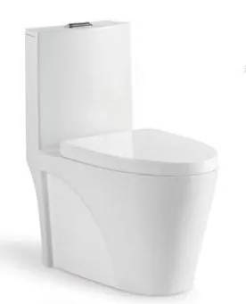 Chaozhou Modern Luxury Ceramic Dual Flushing System Toilet with Seat Cover