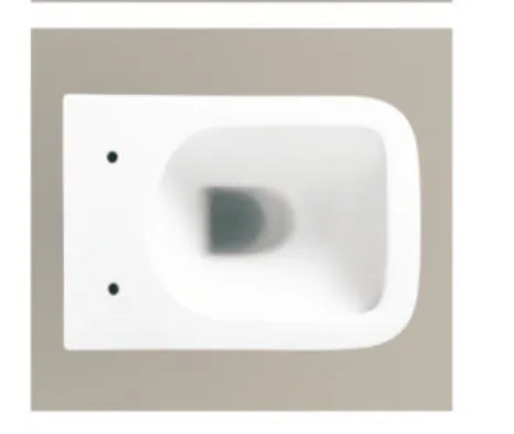 Wall-Hung Toilet Sanitary Ware Wall-Mounted Closestool 180mm P-Strap Toilet