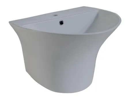 Glazed Surface with Pedestalsanitary Ware Bathroom Basin Ceramic Wash Basin