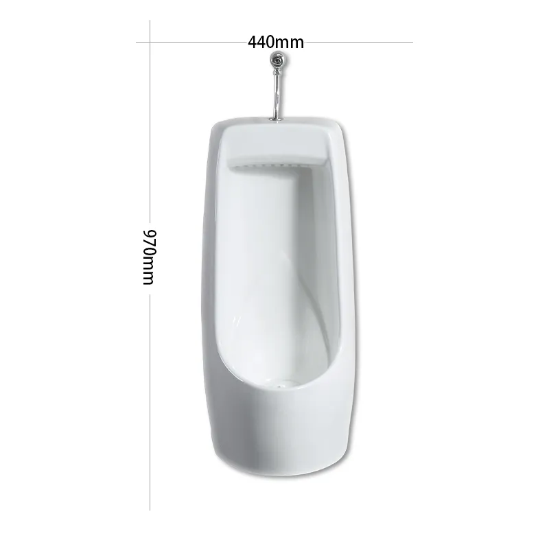 Stand-up Ceramic Urinal, Public Urinal, Washdown Type