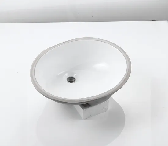 Compliant Ceramic Handicapped Lavatory Bathroom Cloakroom White Rectangle Under Mount Sink