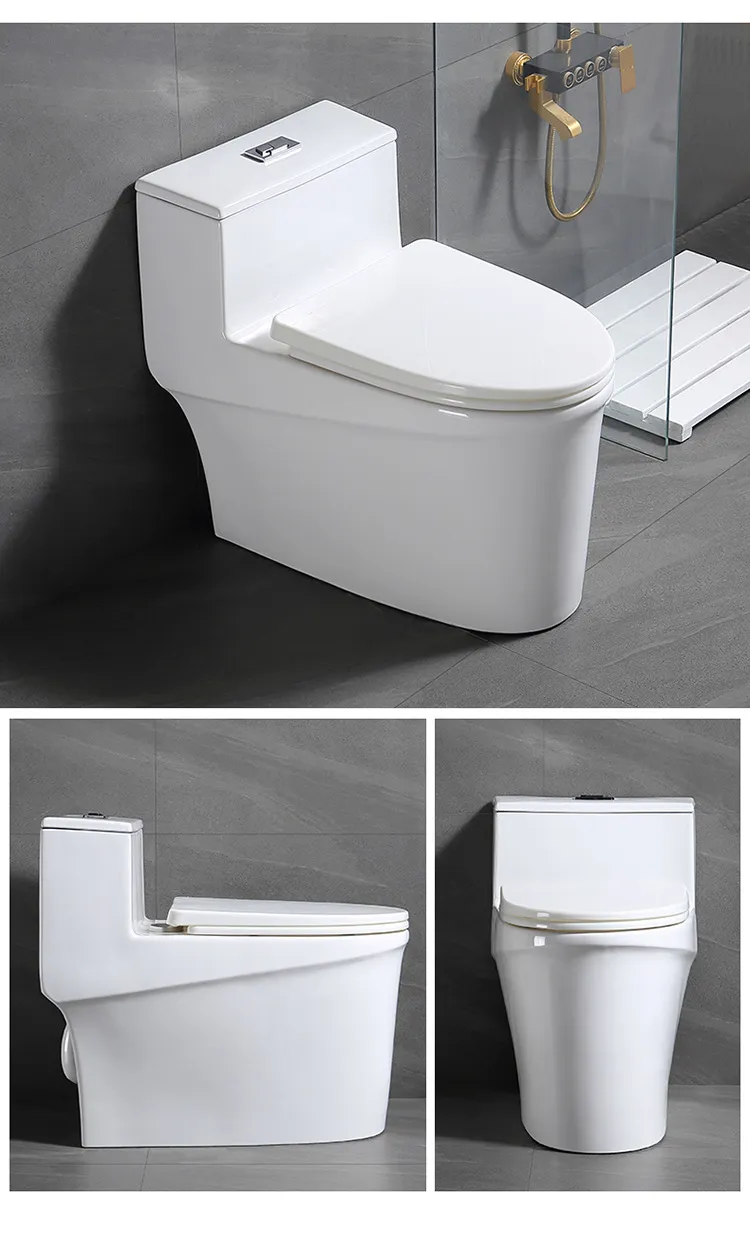 Factory Supply Sanitary Ware White Color Round Water Closet