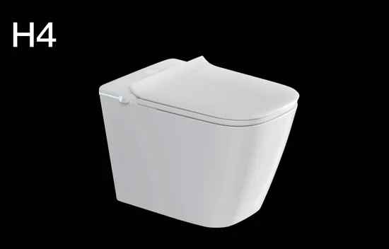 Flushing Oval Shape Porcelain Ceramic Bathroom One Piece Wc Toilet