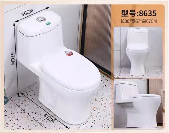 One Piece Toilet Ceramic Bathroom Sanitaryware Washdown Wc Set Toilet