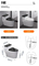 Ceramic Sanitaryware Bathroom Furniture Water Closet One Piece Toilet