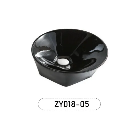 Factory Custom Frosted Black Sink Sink Art Basin