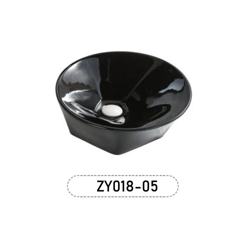 Wholesales Round Durable Bathroom Fashionable Luxury Art Basin