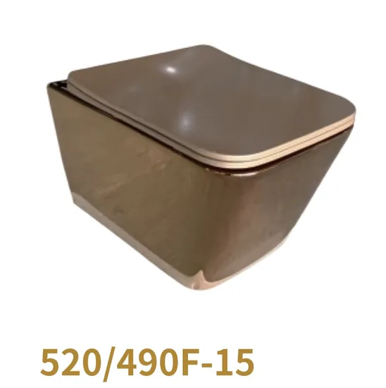 New Bathroom Wash Basin Wall Hung Toilet Color Luxury Toilet