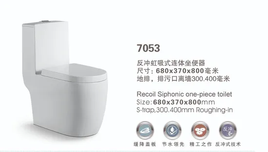 One Piece Wholesale Cheap Chaozhou Factory Bathroom Toilet for Saudi Arabia
