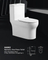 Bathroom Ceramic Siphonic One Piece Wc P-Trap/S-Trap Toilet
