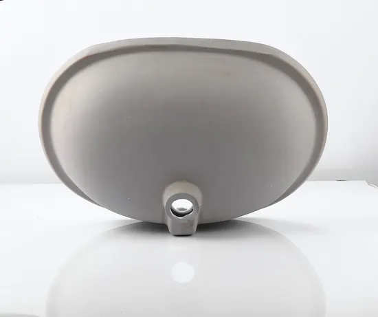 Under Mount Sink Solid Surface Material Bathroom Washing Sink