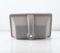 Top Mount White Double Bowl Rectangular Quartz Faucet Bathroom Basin Kitchen Sinks