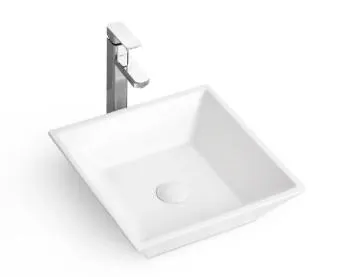 Bathroom Wash Basin From China Manufacturer Art Basin with White Color