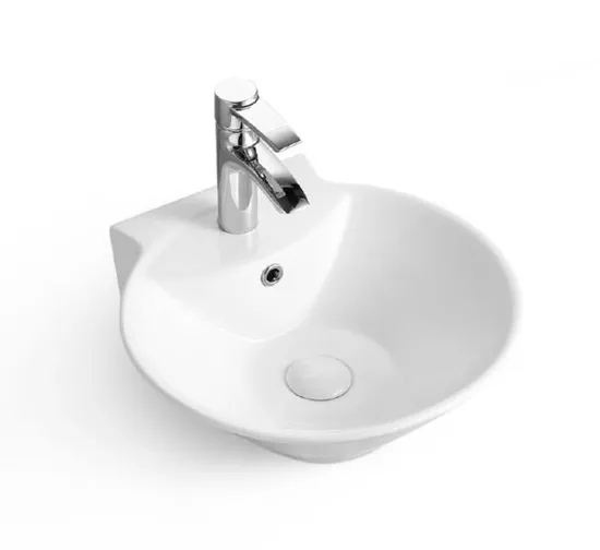 OEM Modern Round Bathroom Ceramic Sink Art Basin Sanitary Ware Wholesale