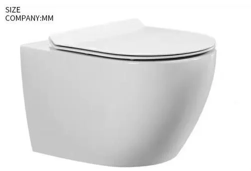 Hanging Wall-Mounted, Wall-Hung Toilet, Hedge Concealed Super Vortex Wall-Mounted Toilet