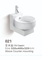Manufacuturer Wholesale Ceramic Marble Pattern Above Counter Mounting Oval Art Basin