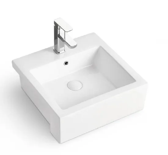 Bathroom Accessories Popular Above Counter Mounting White Art Basin