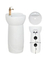 Modern Solid Surface Stone Bathroom Freestanding Wash Basin Pedestal Sink