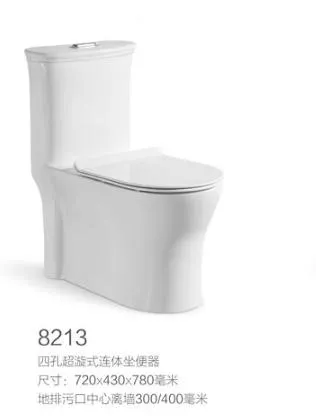 Bathroom Ceramics Sanitary Wares Dual Flushing System with Toilet Water Closet