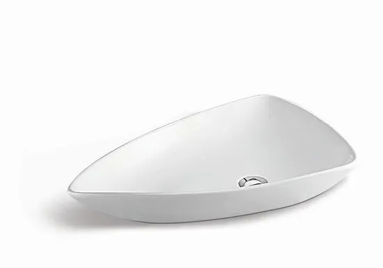 China Wholesale Art Round Counter Top Porcelain Small Sink Sanitary Ware