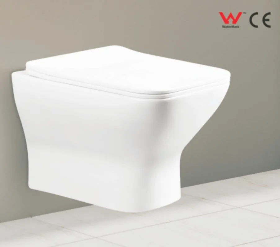 Bathroom Wall Hanging Ceramic Sanitary Wc Suspendue Wall Hung Toilet