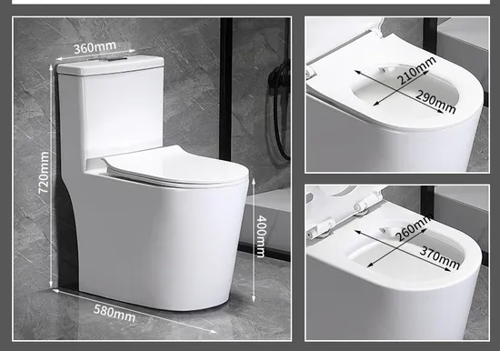China Manufacturer Sanitary Ware One Piece Toilet Ceramic Water Closet