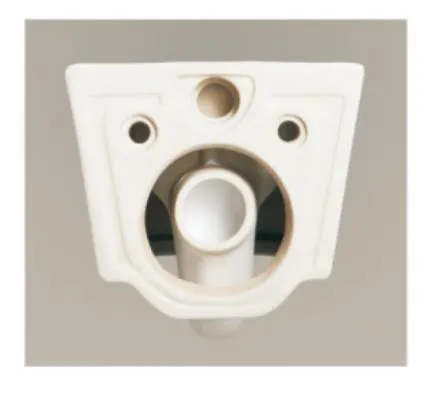 Custom Marble Wall Hung Toilet Bowl Ceramic Wc Toilet with Concealed Cistern