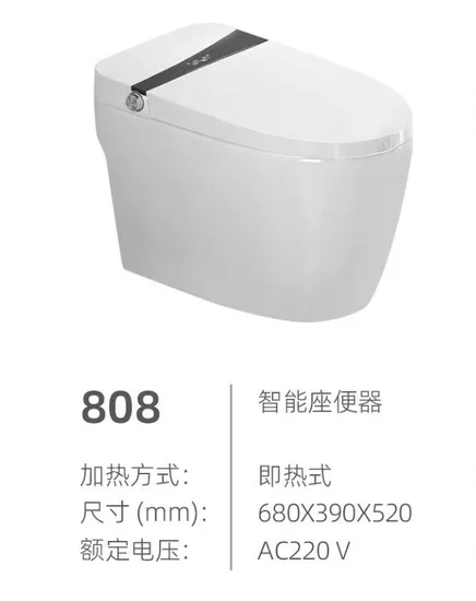 Low Price Sanitary Ware Bidet Siphon Smart Toilet