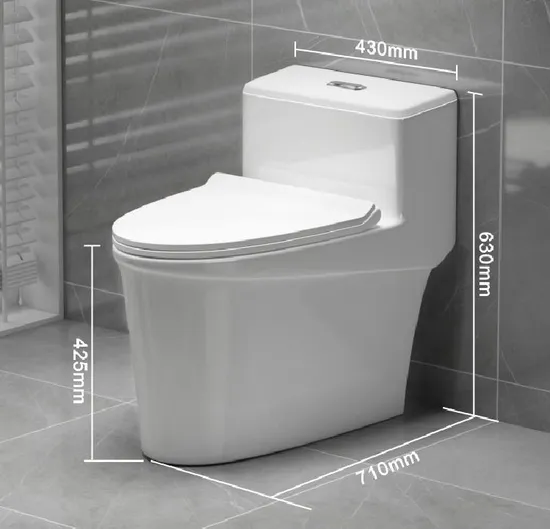 Africa Nigeria Hot Sales One Piece Toilet