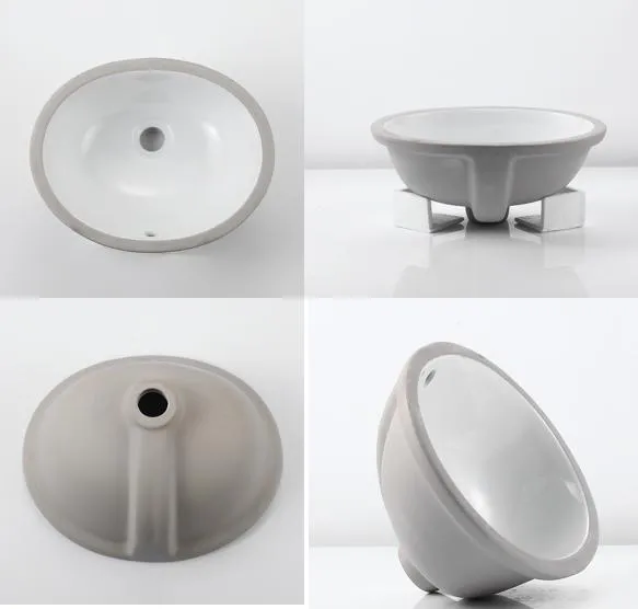 China Wholesale Polished Rectangular Porcelain White Bathroom Mount Sink