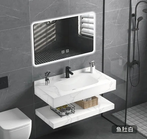 Factory Wholesale Ceramic Bathroom Basin Vanity Cabinets Wash Basin