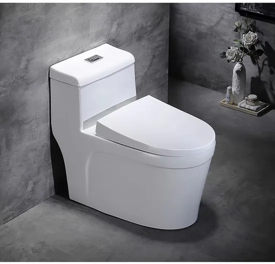 Siphonic Flush S Trap Toilet Sanitary Ware One Piece Toilet
