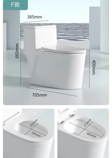 Classic Sanitary Ware Floor Mounted Bathroom One Piece Wc Toilet
