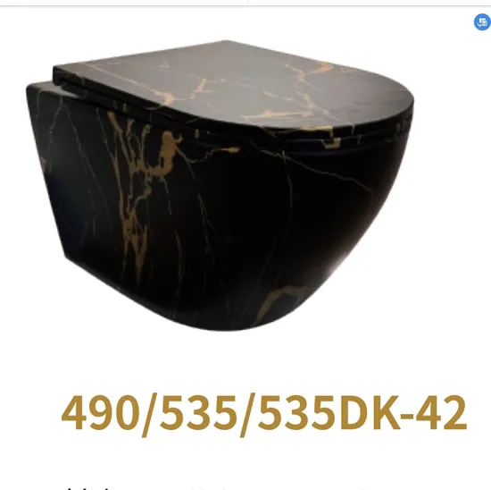 Sanitary Ware Water Toilet Soft Seat Wall Hung Luxury Toilet